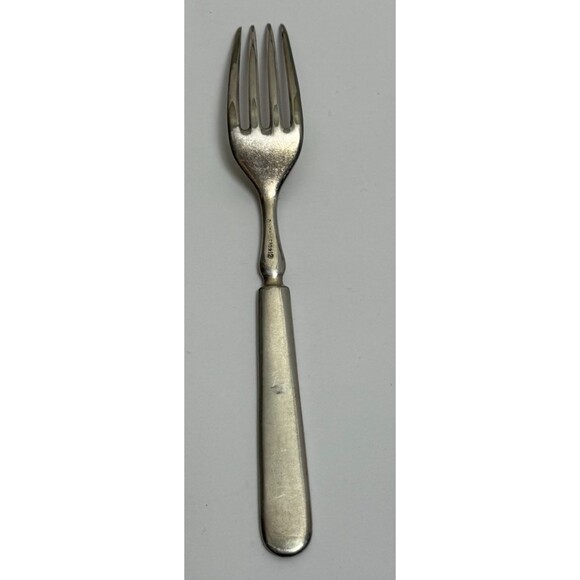 Wm. Rogers Silver Plated Dinner Fork Eagle Star Mark 12 DWT Vintage MCM 7.75" - Picture 3 of 3